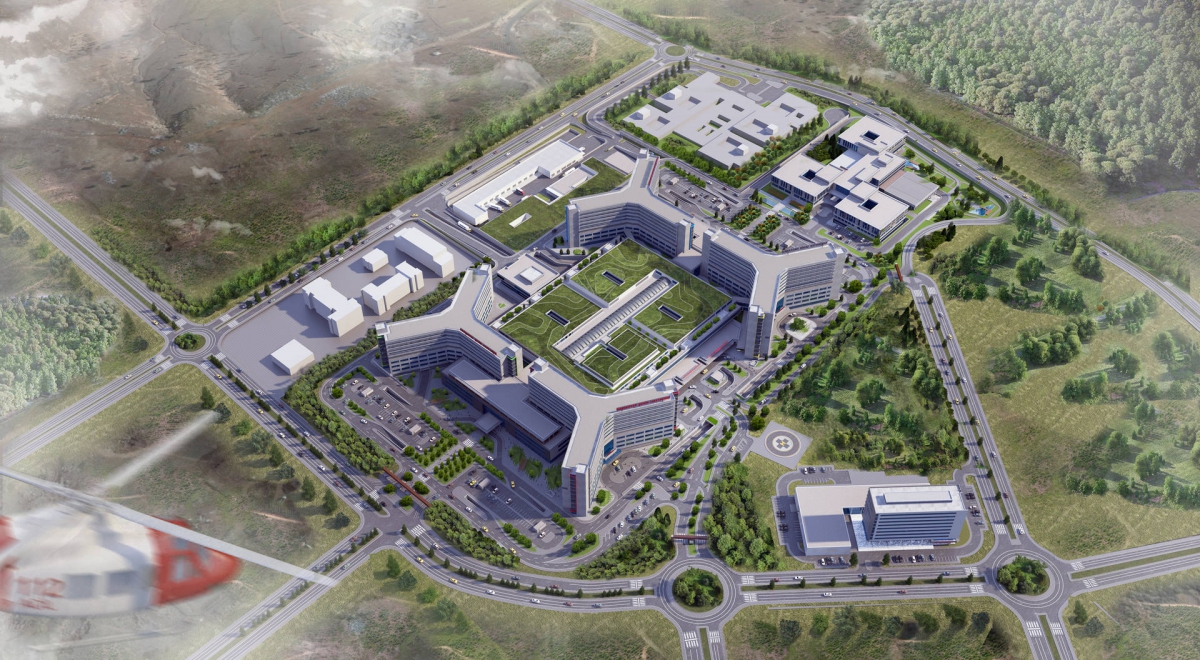 Gaziantep Şehir Hastanesi’nde de “Ventis Kendinden Flanşlı Hava Kanalları” Tercih Edildi